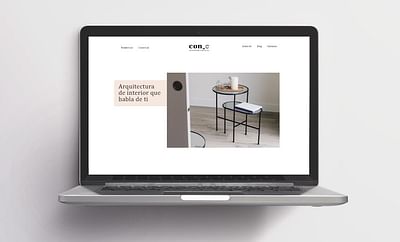 Diseño web para empresa de diseño de interiores - Creación de Sitios Web