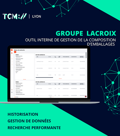 GROUPE LACROIX : Outil interne de gestion - Data Consulting