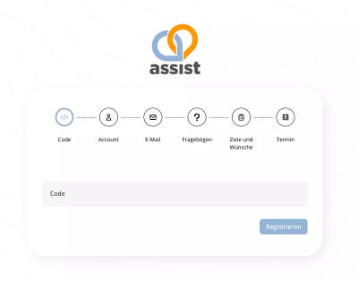 DIGITALE BEHANDLUNGSPLATTFORM | ASSIST - Applicazione Mobile