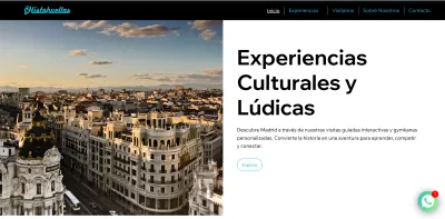 Página web para Agencia de Visitas Guiadas Educativas en Madrid - SEO