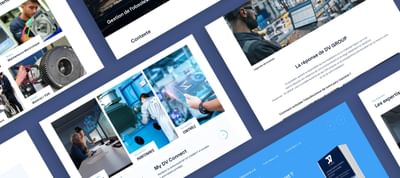 Transformation digitale au service de l’industrie - Création de site internet
