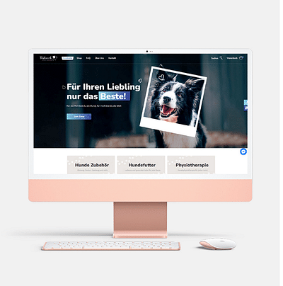 Webshop Hundezubehör - Website Creatie