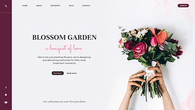Blossom Garden - Advertising
