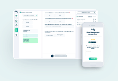 Application de suivi des qualifications RGE - Web Applicatie