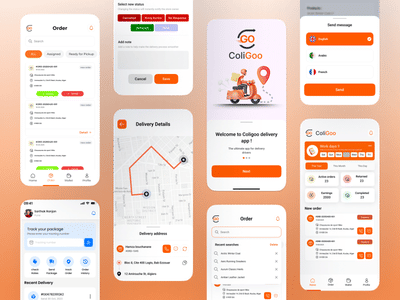 Full ERP & Management System for Delivery Companies - Mobile App