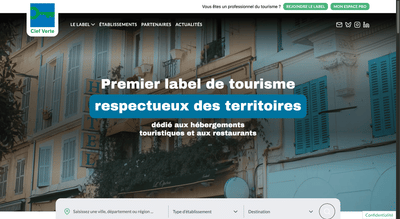 Extranet Clef verte et Pavillon bleu - Aplicación Web