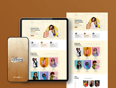 Shara Fashion Store | eCommerce Development - Application mobile