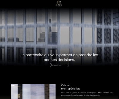 Site Web pour Consultant - Estrategia digital