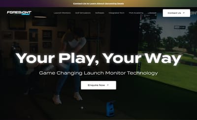 Foresight Sports HK - Creación de Sitios Web