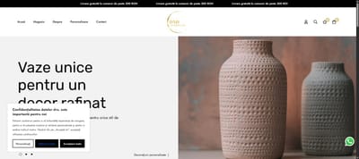 DND Creactive — website and online shop for a handmade decor studio - E-Commerce