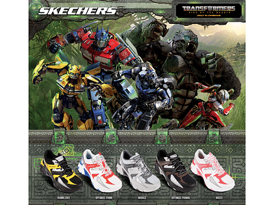 SKECHERS X TRANSFORMERS CAMPAIGN 2023 - Advertising