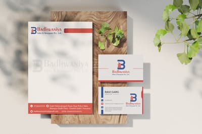 Corporate Identity Design for Construction Company - Design & graphisme