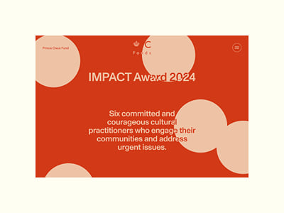 Prince Claus Fund - Website Creatie