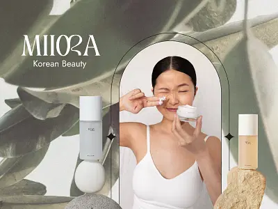 Brand identity Miiora Korean Beauty - E-Commerce