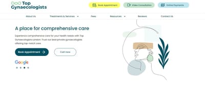 A Premier Gynaecology Clinic Website for the UK - Digital Strategy