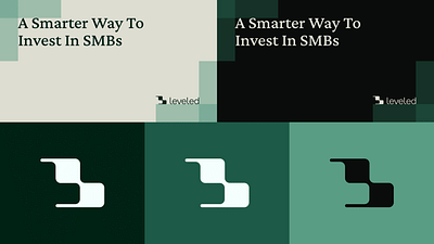 Leveled Investment Platform Branding Design - Image de marque & branding