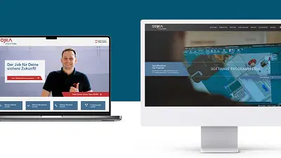 Website for Sojka Solutions - Ergonomie (UX/UI)