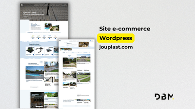 Jouplast - Refonte WordPress - Web Applicatie