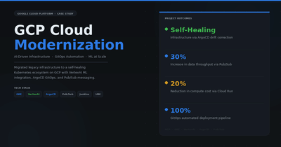 GCP Cloud & AI/ML Infrastructure Engineer - Cloud Consulting