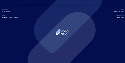 SolidERP - Aplicación Web