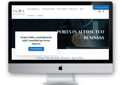 Sito Web Alba Partners - E-Mail Marketing
