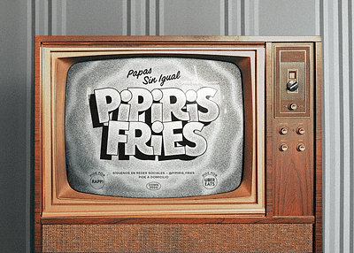 Pipiris Fries - Image de marque & branding