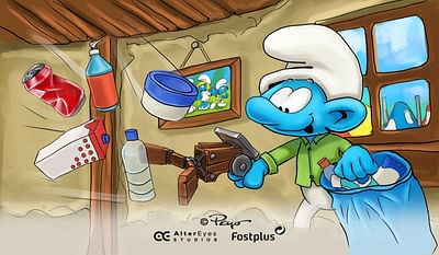 Brand activation in VR with The Smurfs - 3D