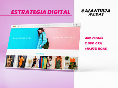 Calandria Modas: Estrategia Digital - Social Ads - Publicidad Online