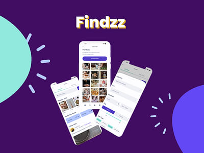 Findzz - recruitment app design - Mobile App