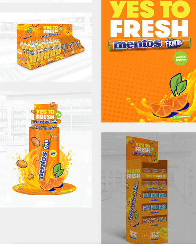 Mentos X Fanta Playbook - Ontwerp