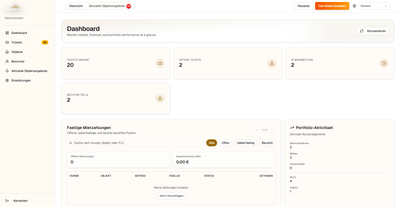 Property Management Platform with Ticketing & Payment Monitoring - Application web