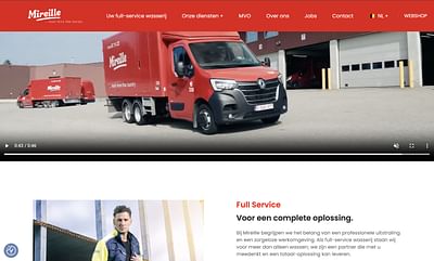 Wordpress website beheer voor Mireille.be - Website Creatie