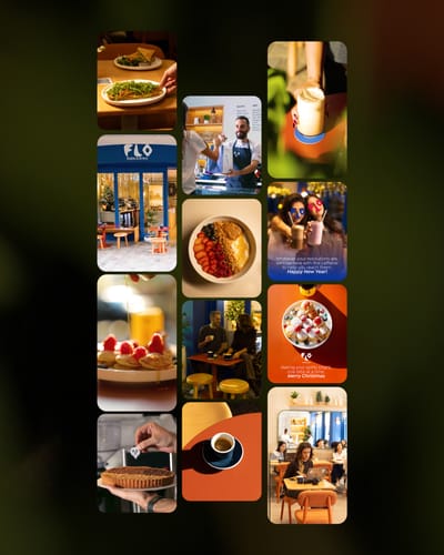 Flo Bake & Brew Social Media - Social Media