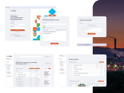 Extranet documentaire pour l'AFPG - Développement de Logiciel
