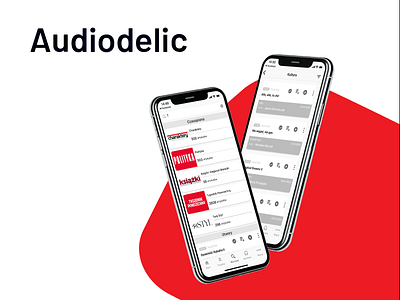 Audiodelic - Mobile App