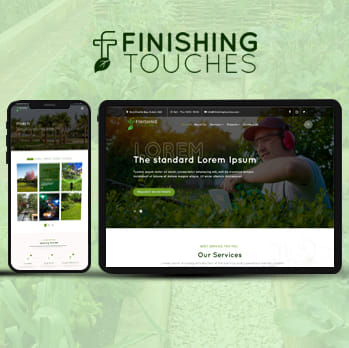 Landscape Website Design & Development - Réseaux sociaux