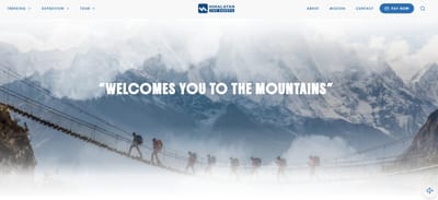 Himalayan Top Sherpa – Adventure Travel Website Design - Software Ontwikkeling