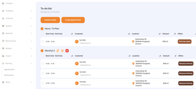 All-in-One Business Management Platform for a Dutch Roofing Company - Aplicación Web