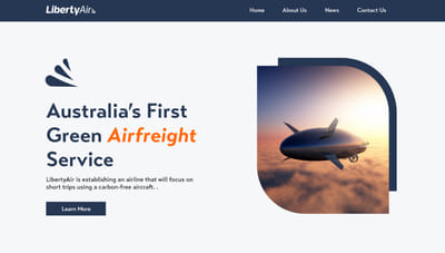 NextClick Digital X Liberty Air - Website Creation