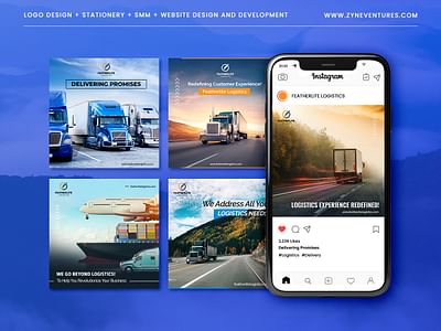 Featherlite Logistics - Social Media Marketing - Social Media