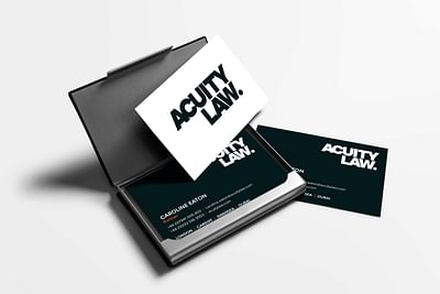 Acuity Law - Logo & Stationery Development - Branding y posicionamiento de marca