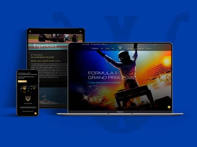 Diseño de Landing de Fórmula 1 para Walidia Yachts - Creación de Sitios Web