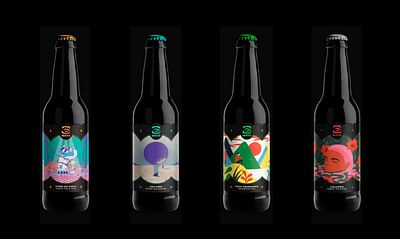 Branding & Packaging — Brasserie 3 mâts - Graphic Identity