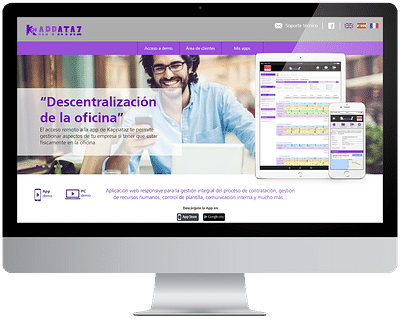Kappataz - Gestión de RRHH con control de fichajes - App móvil