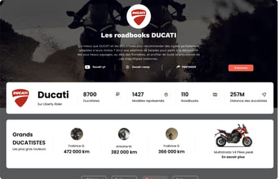 Saas Roadbooks - Application mobile