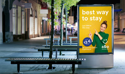 The best way to stay - Grafikdesign