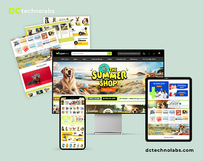 eCommerce Platform Development for Supertails - Website Creation