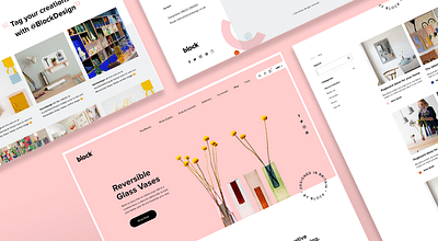 Block Design Shopify Website Design - Webseitengestaltung