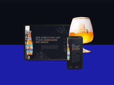 Sezoens beer website - Estrategia digital