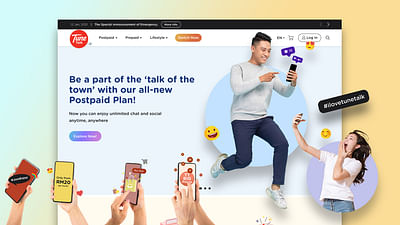 Tune Talk - eCommerce Website Revamp - Website Creation